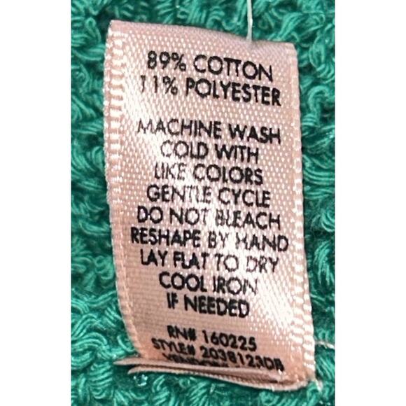 NWT Willow & Root Off the Shoulder Open Weave Cable Knit Dolman Sweater M - Picture 7 of 7